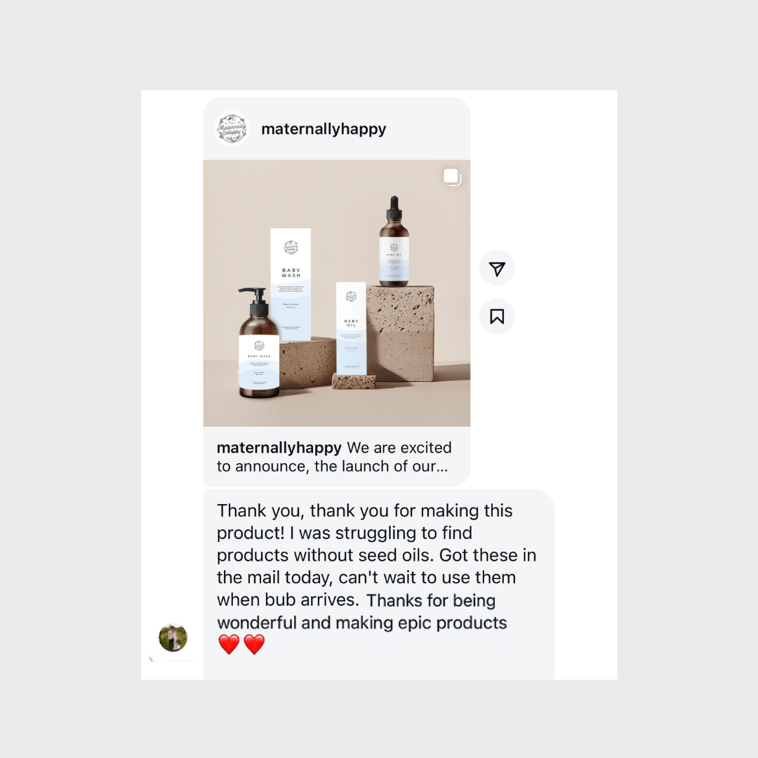 The Wash with companion products – Australian-made vegan baby and pregnancy skincare range