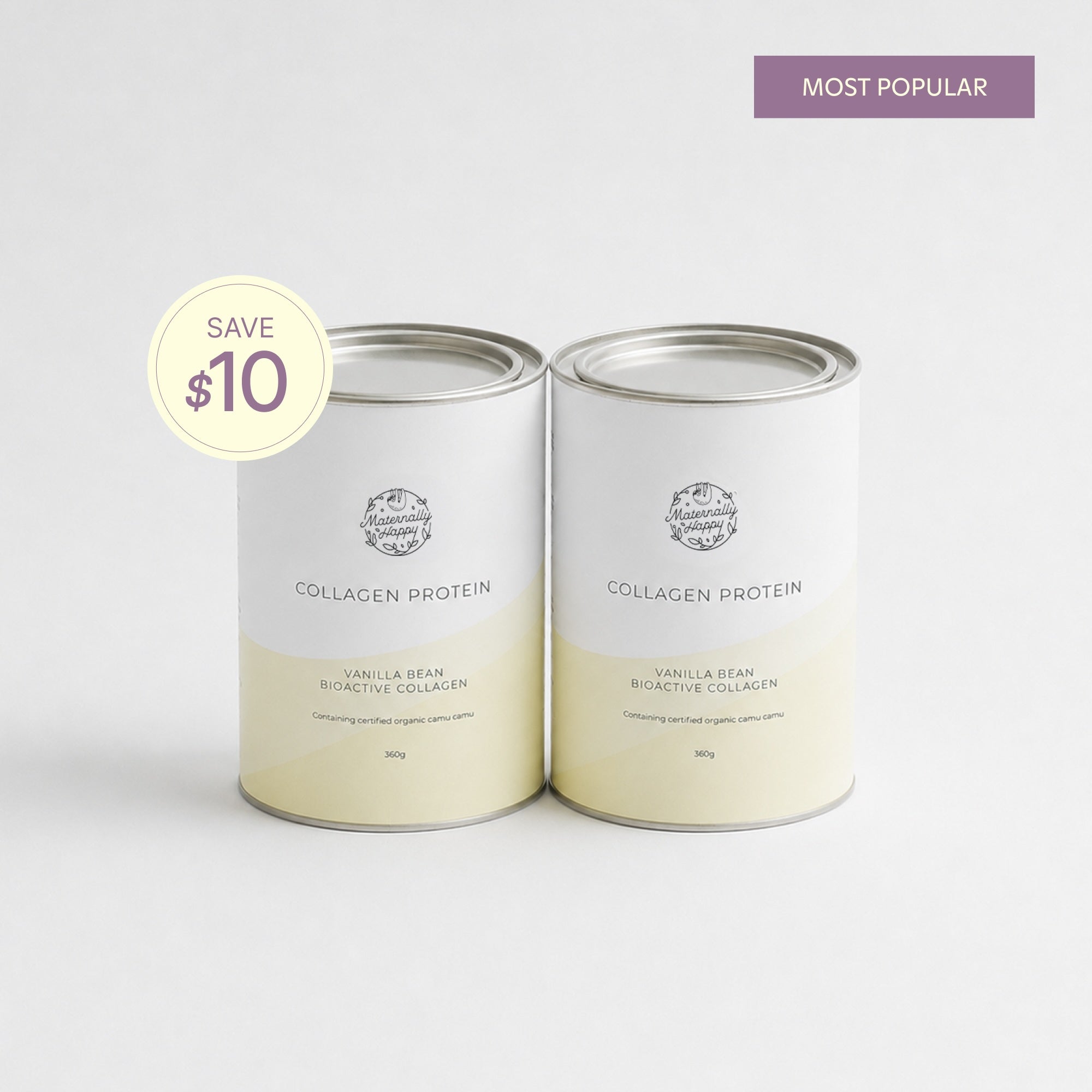 2 x Collagen Protein - Vanilla Bean