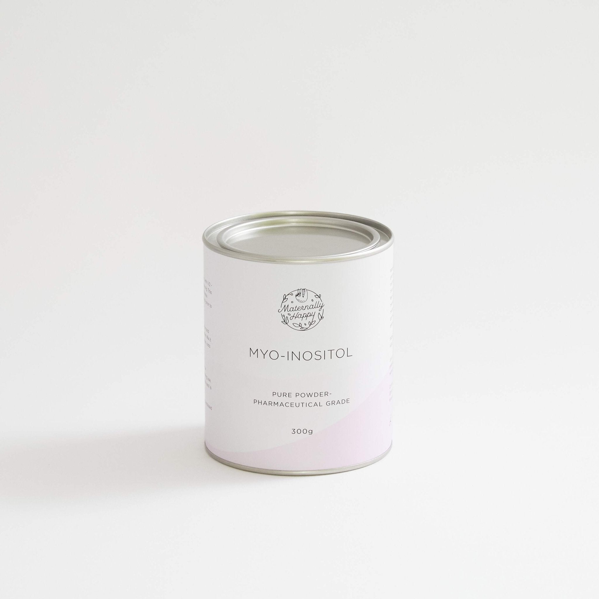 Myo-Inositol powder supplement 300 g pharmaceutical-grade inositol Australia - Maternally Happy