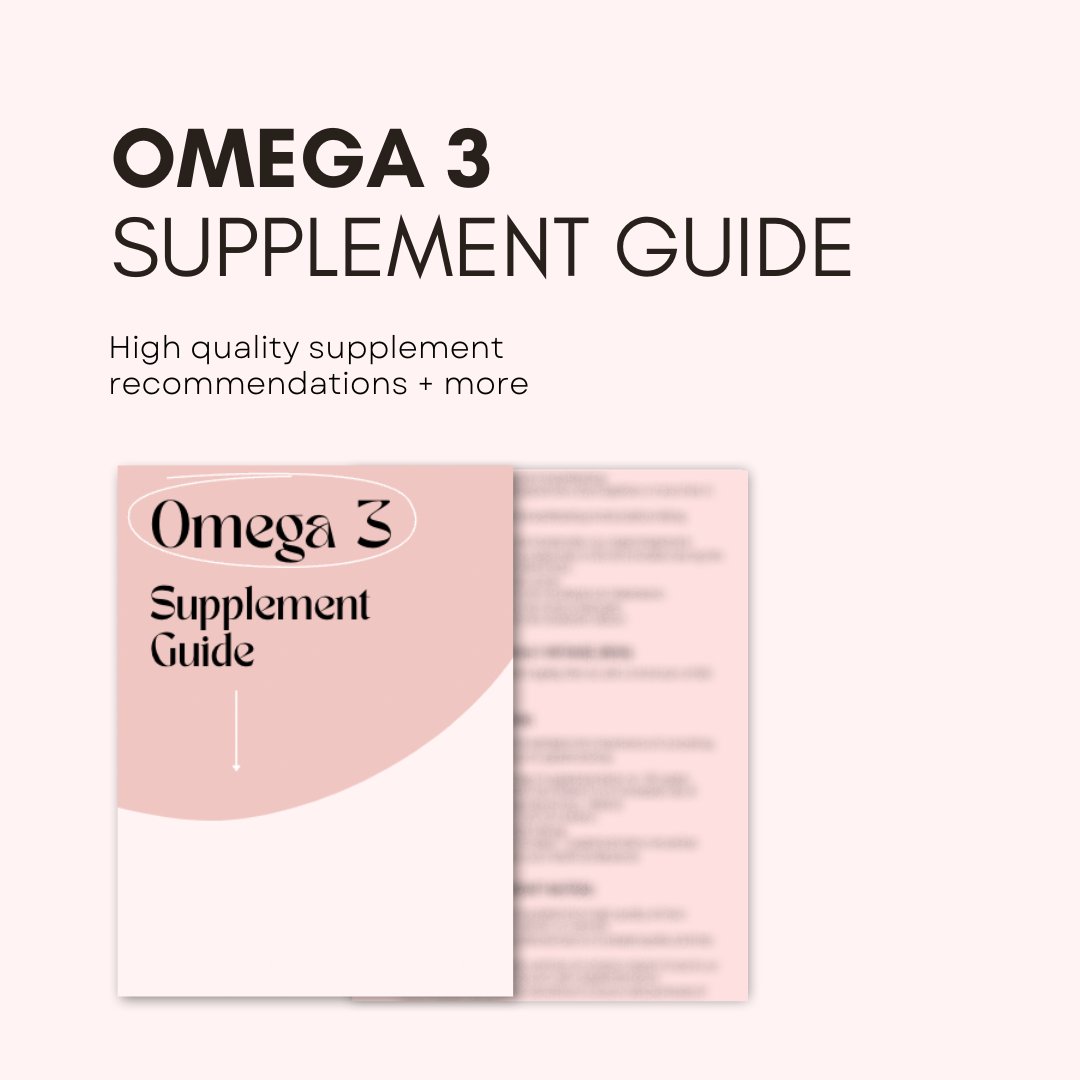 Omega 3 Supplement Guide