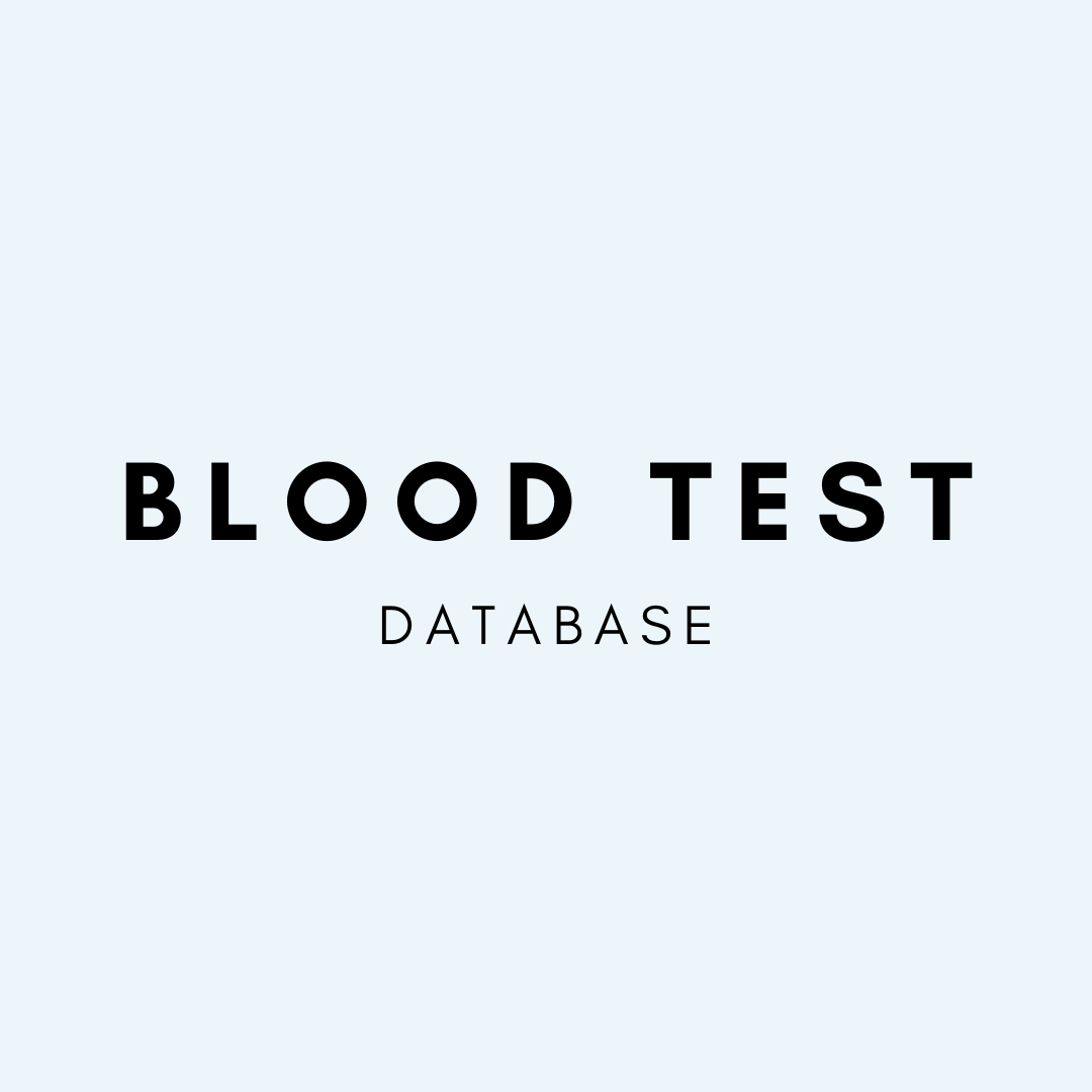 Blood Test Database
