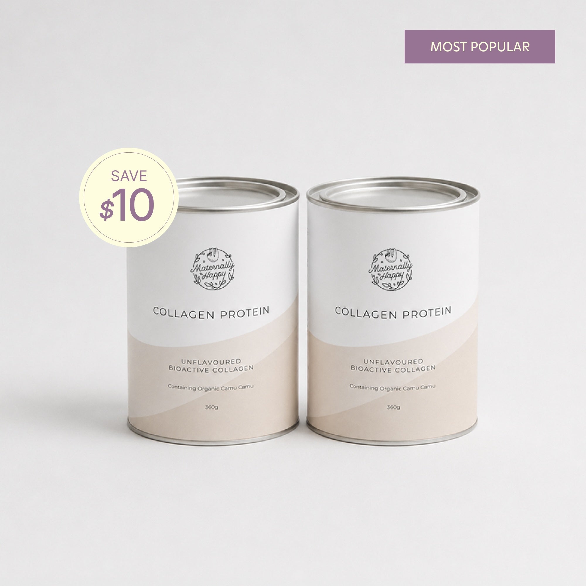 2 x Collagen Protein - Unflavoured