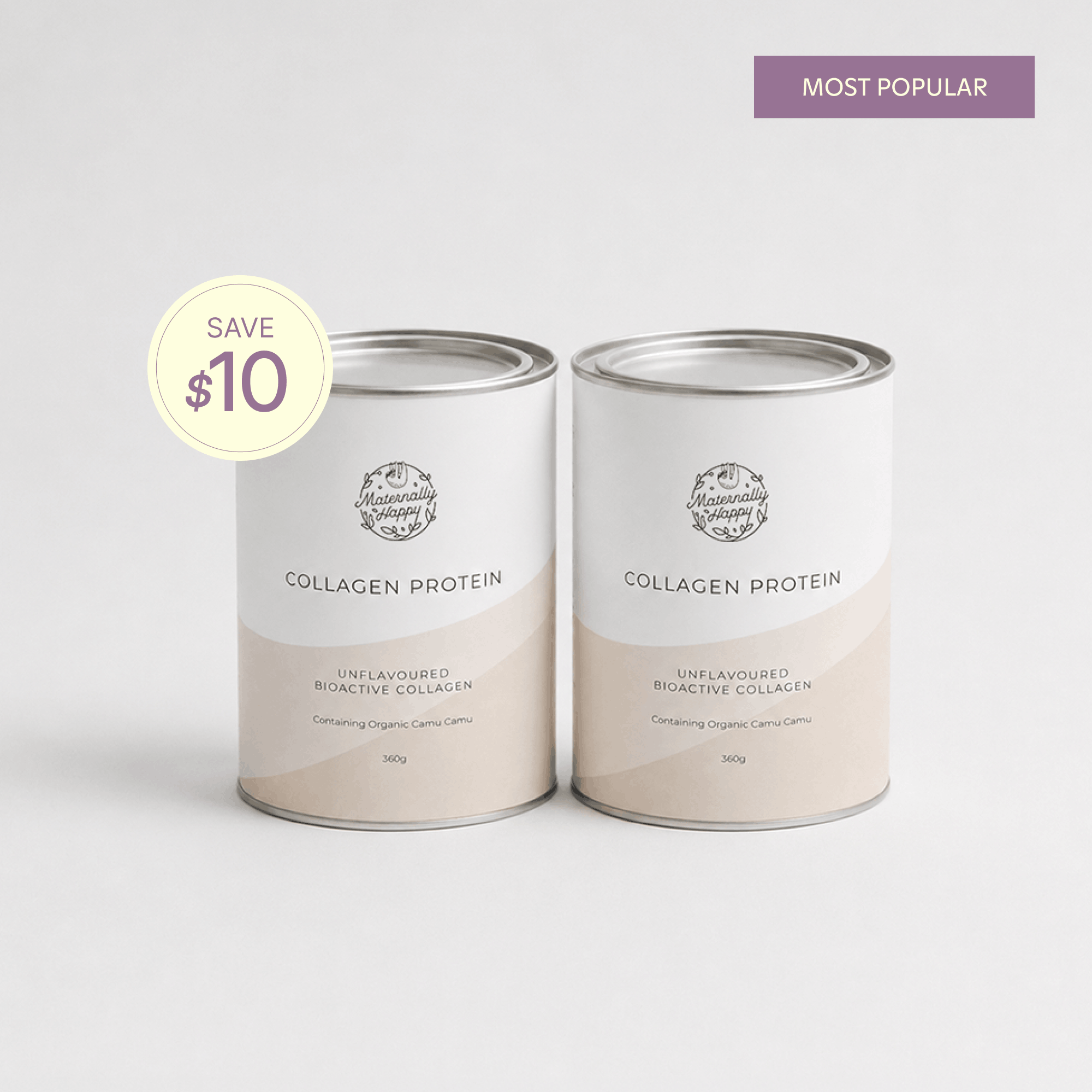 2 x Collagen Protein - Unflavoured