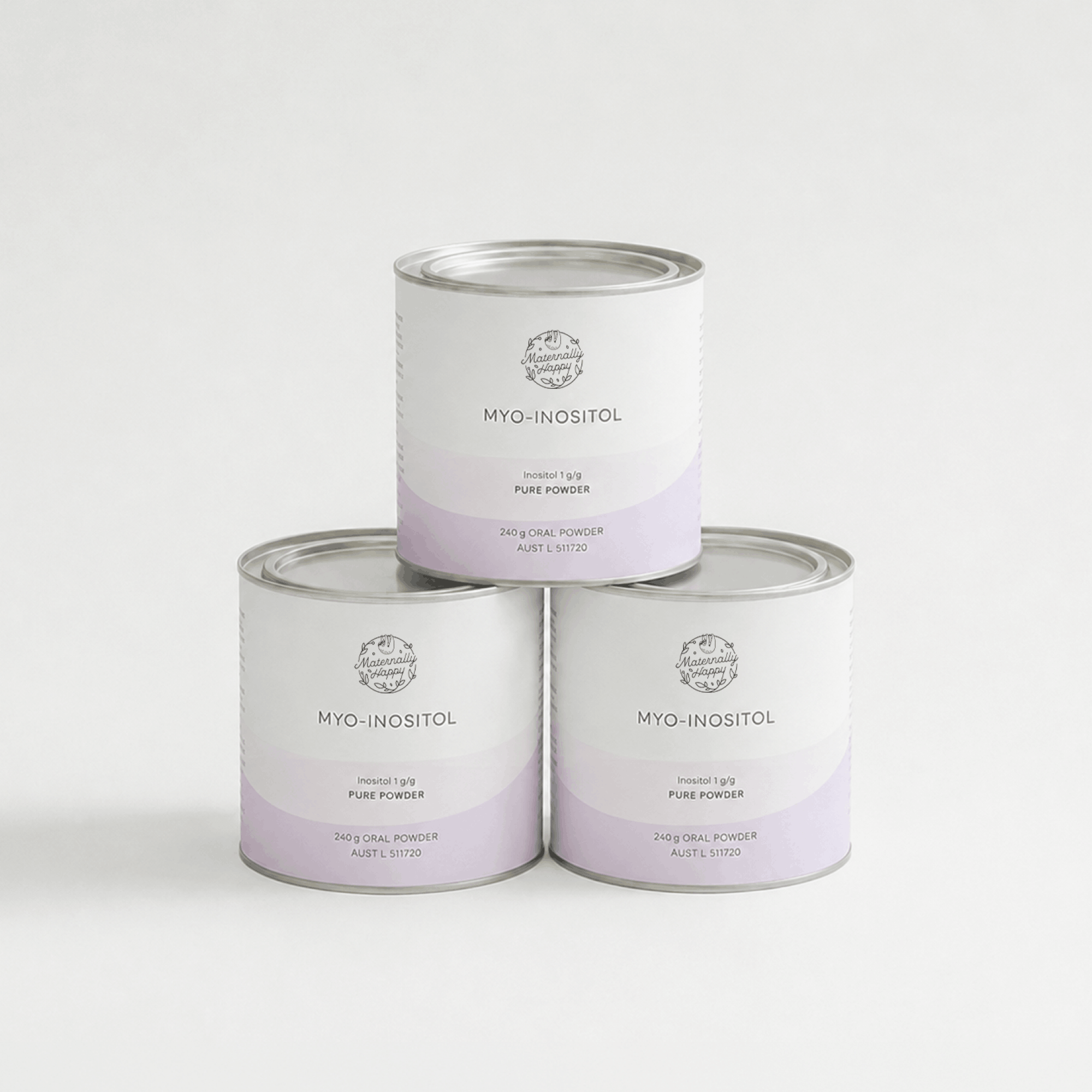 3 x Myo-Inositol